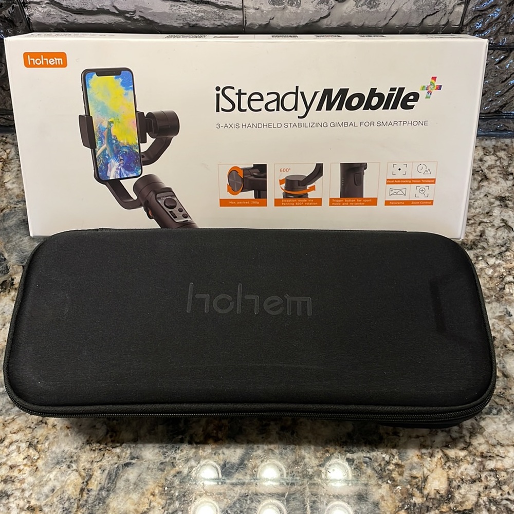iSteady Mobile 3-axis handheld stabilizing gimbal for smartphone New in box